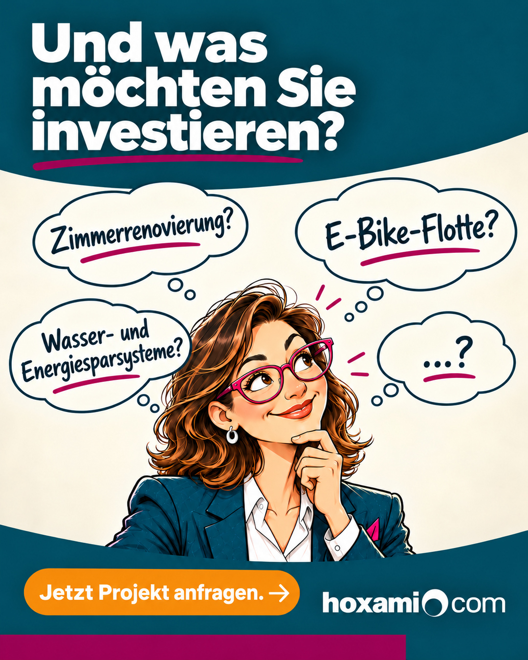hoxami: Isabella denkt über Zimmerrenovierung, E-Bikes sowie Wasser- und Energiesparen nach – Und was möchten Sie investieren?