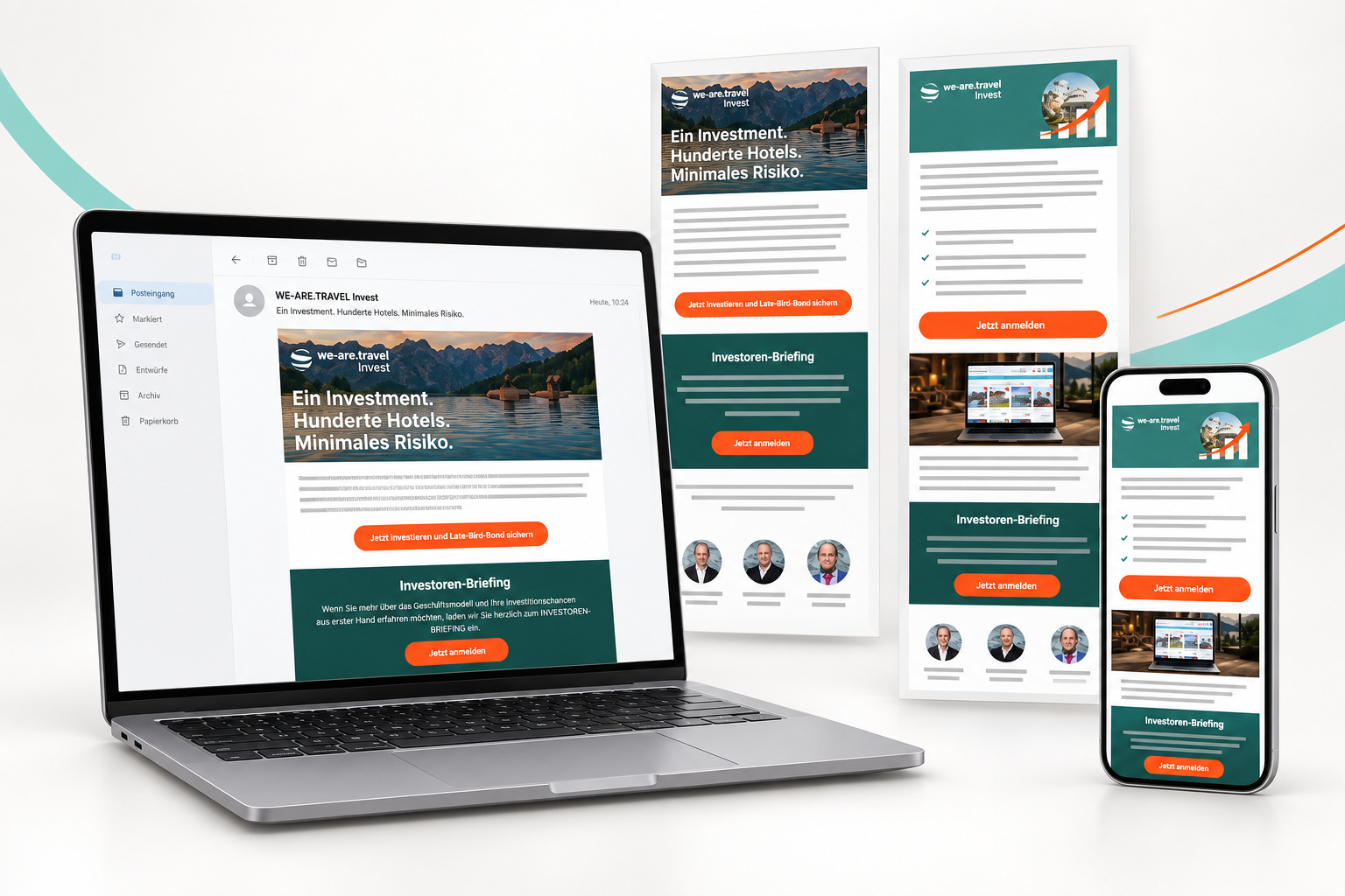 WE-ARE.TRAVEL INVEST – Mailings und Lead Nurturing