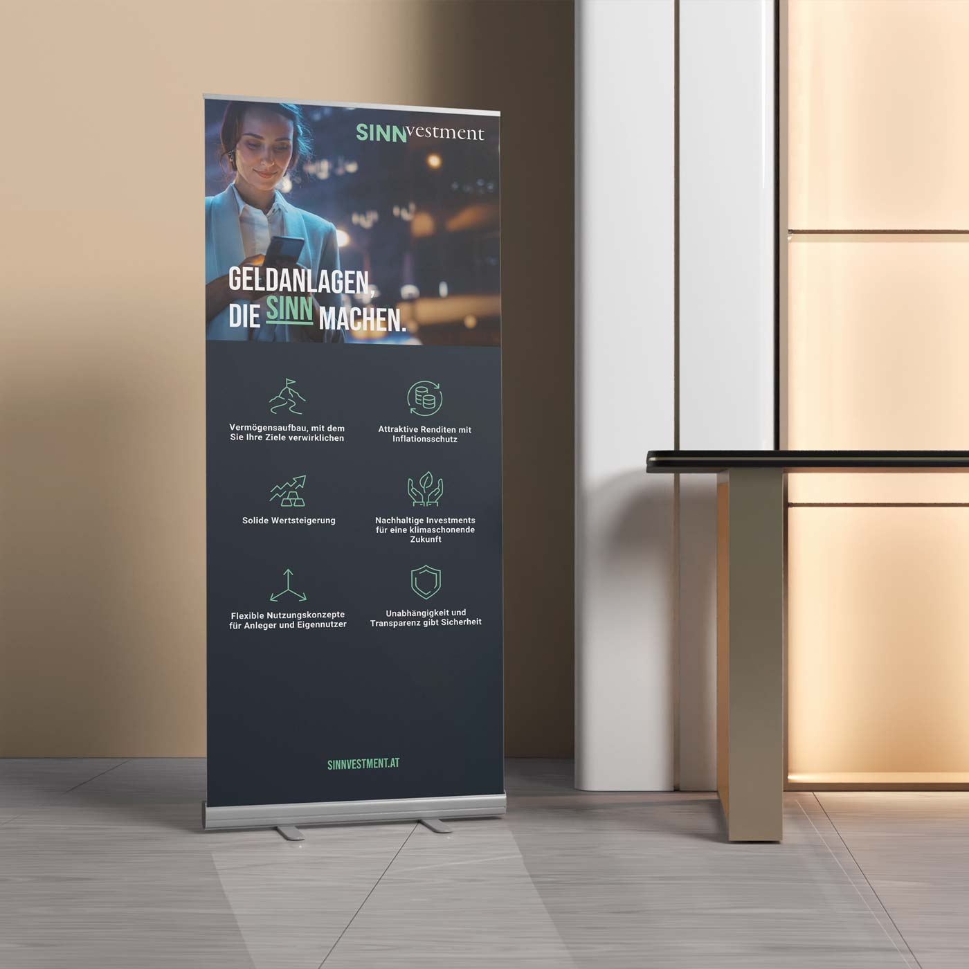 Sinnvestment – Projektmotiv