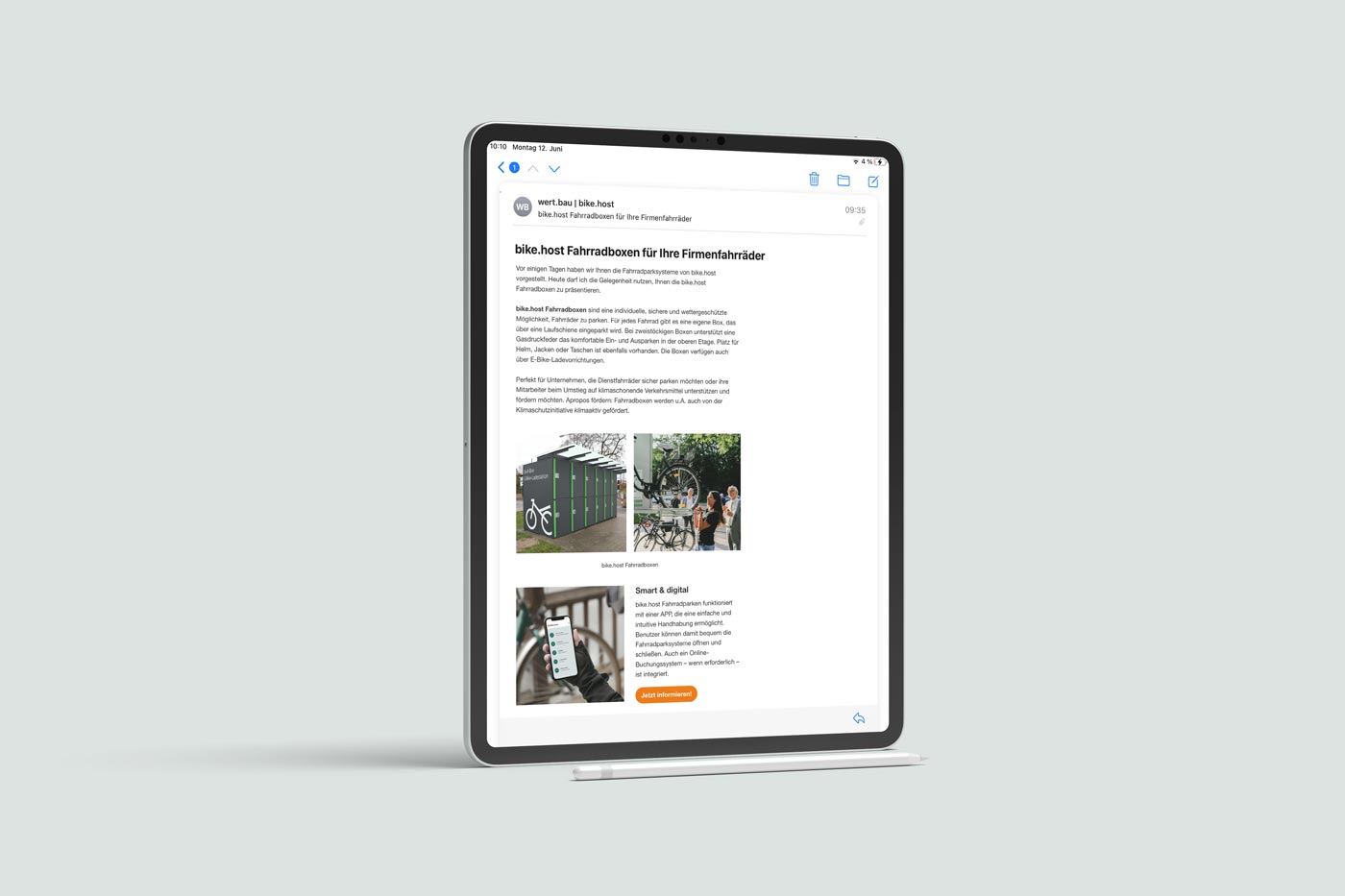 bike.host – Projektmotiv