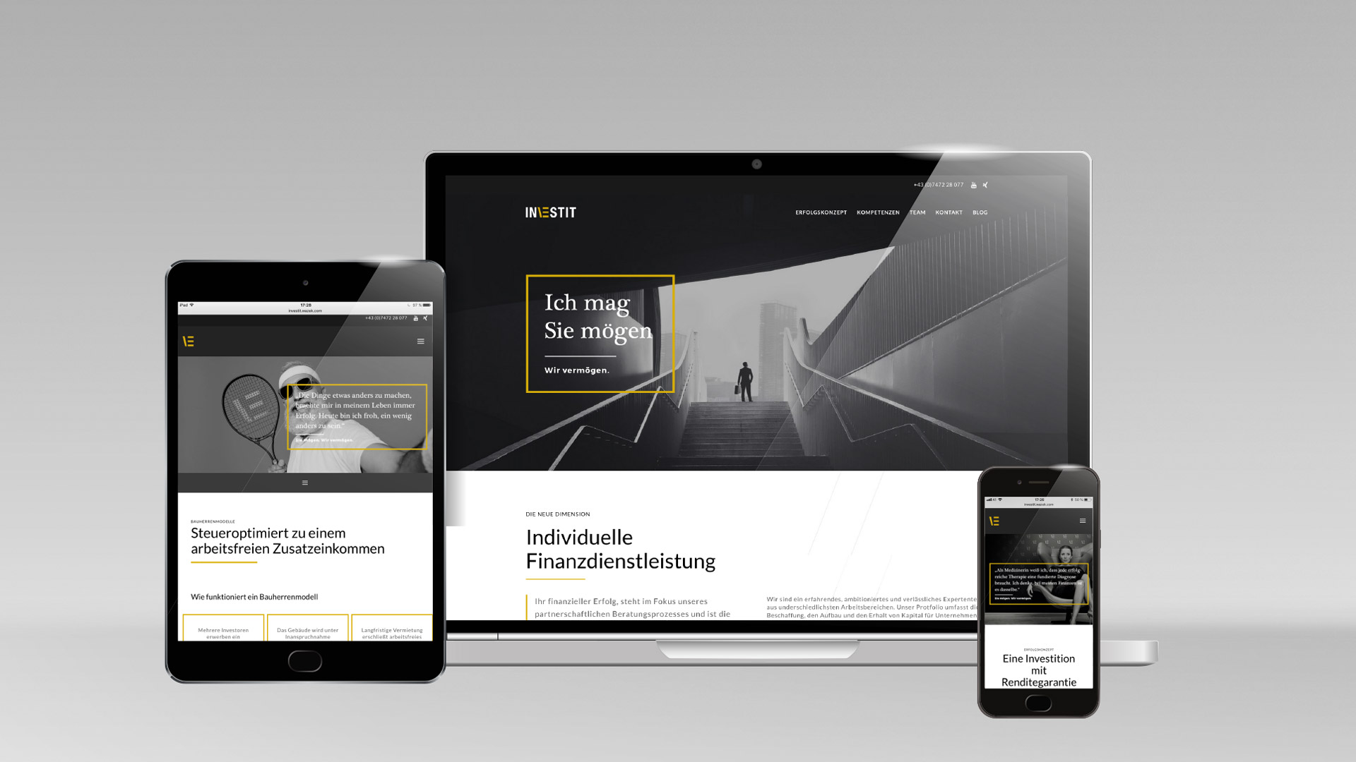 Investit – Projektmotiv