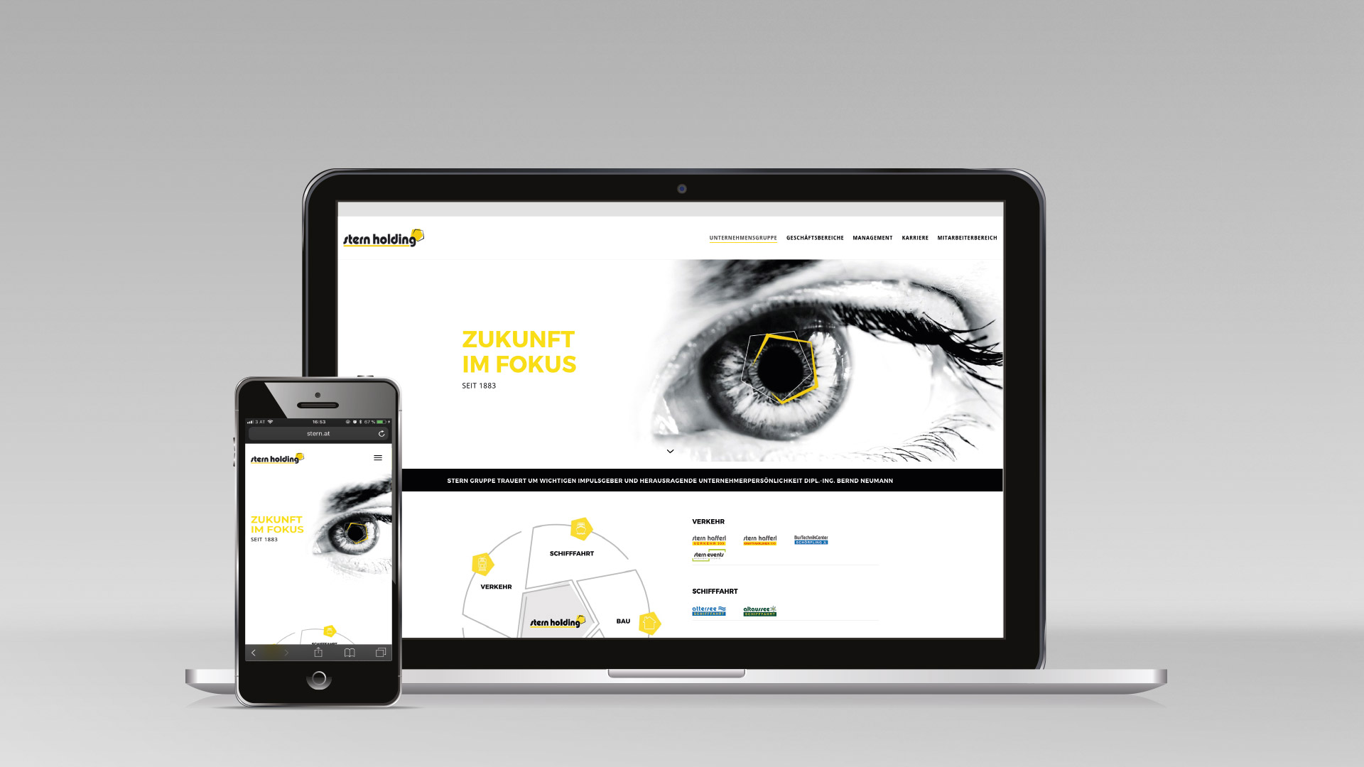 Stern Holding – Projektmotiv